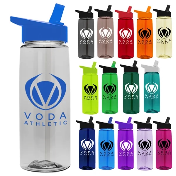 Garyline® Flair Tritan® Bottle with Flip-Straw Lid - 26 oz.... from ASI 40480 Koozie Group