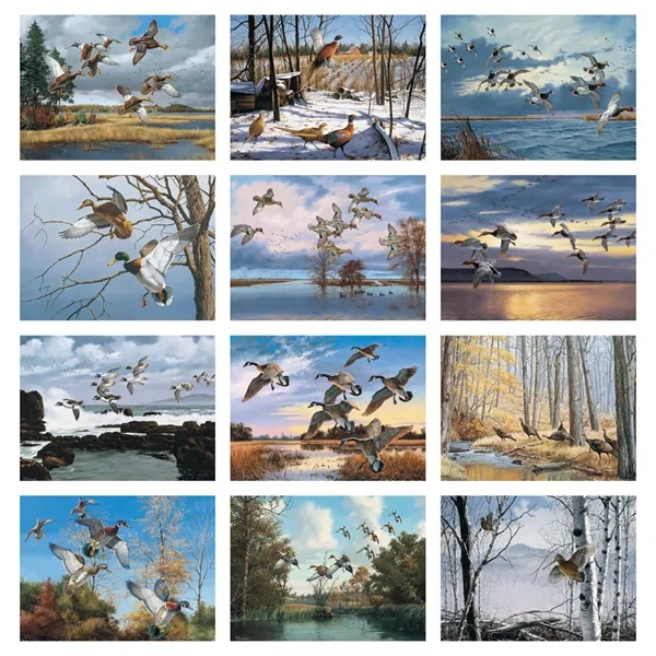 Maass Wildfowl® Executive Calendar... from ASI 40480 Koozie Group / HotLine®