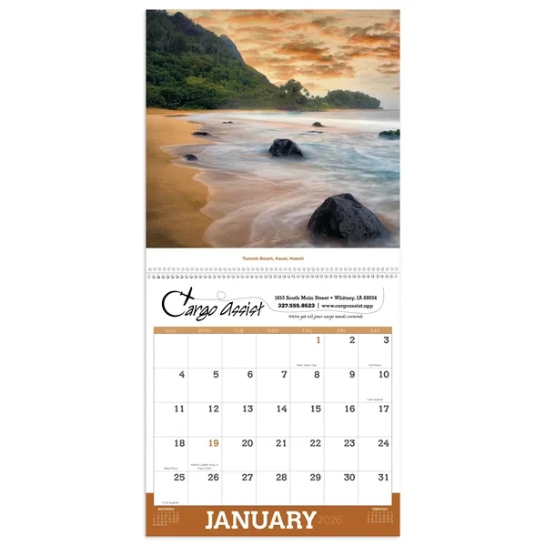 Beautiful America... from ASI 40480 Koozie Group / Norwood Triumph Calendar