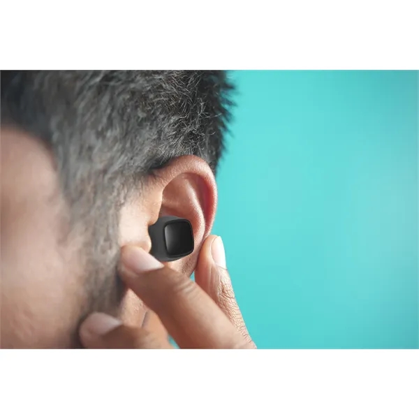 SCX Design™ Walnut Wood Wireless Earbuds and Charging Case... from ASI 40480 Koozie Group