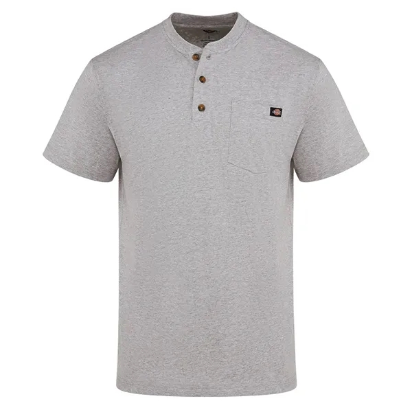 Dickies Heavyweight Traditional Short Sleeve Henley... from ASI 84358 S&S Activewear