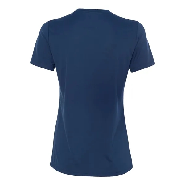 Women's Cool Dri® T-shirt with double-needle stitching and made of polyester... from ASI 84358 S&S Activewear