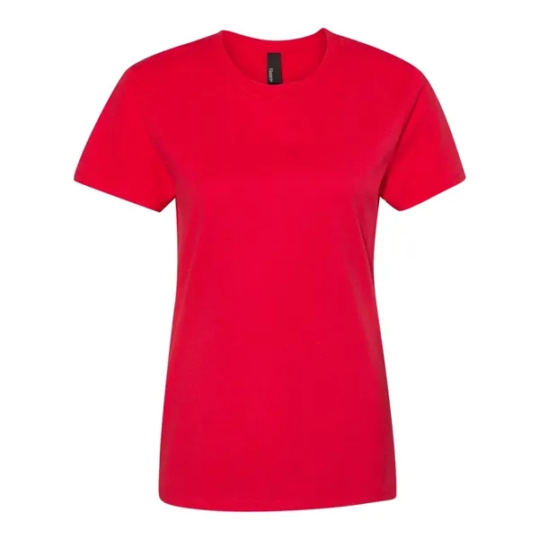 Women's contoured, side-seamed T-shirt made of preshrunk cotton in several available... from ASI 84358 S&S Activewear