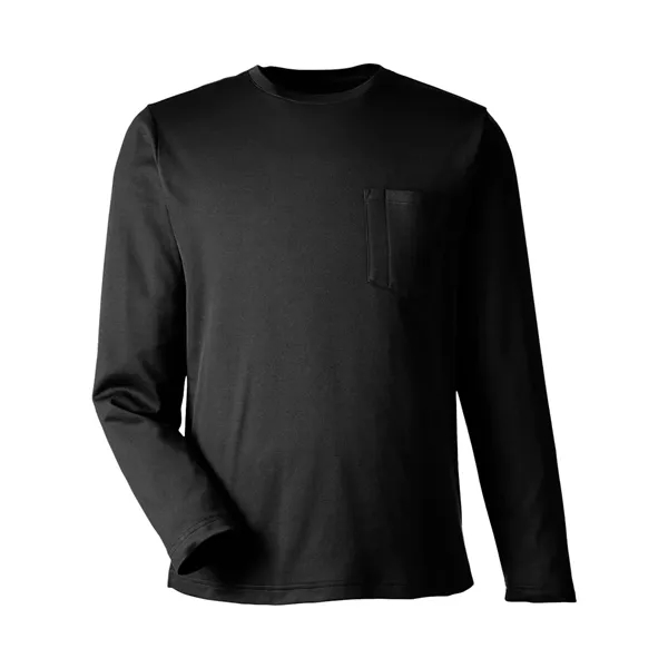 Harriton Charge Snag and Soil Protect Long Sleeve T-Shirt... from ASI 84358 S&S Activewear