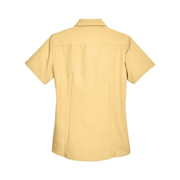 Harriton Women's Barbados Textured Camp Shirt... from ASI 84358 S&S Activewear