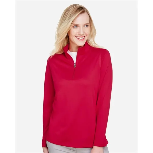 Harriton Women's Advantage Snag Protection Plus Quarter-Zip... from ASI 84358 S&S Activewear