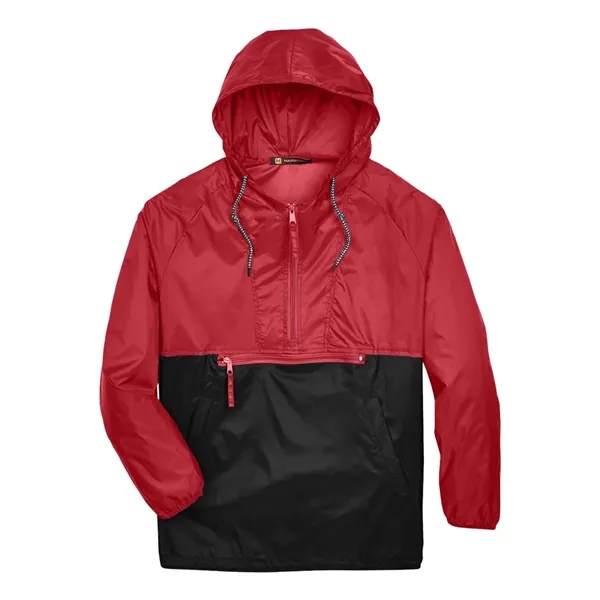 Harriton Packable Hooded Nylon Jacket... from ASI 84358 S&S Activewear