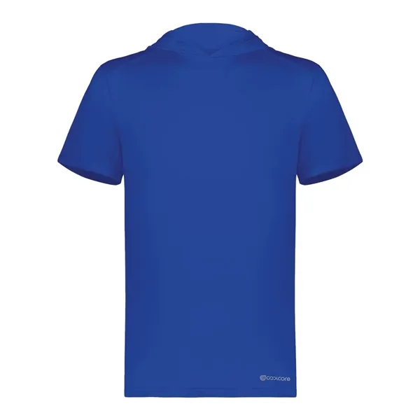 Holloway Hooded T-Shirt Powered by Coolcore... from ASI 84358 S&S Activewear