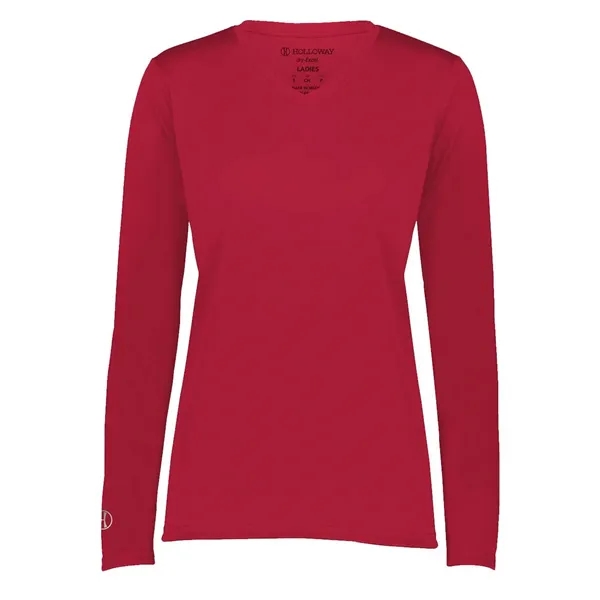 Holloway Women's Momentum Long Sleeve V-Neck T-Shirt... from ASI 84358 S&S Activewear