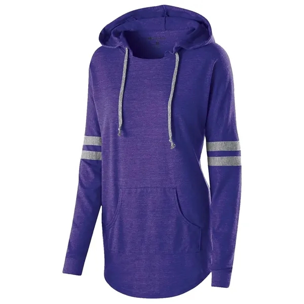 Holloway Women's Triblend Hooded Long Sleeve T-Shirt... from ASI 84358 S&S Activewear