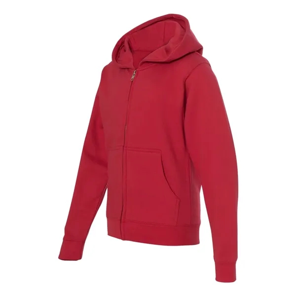Youth Midweight Hooded Full-Zip Sweatshirt.... from ASI 84358 S&S Activewear