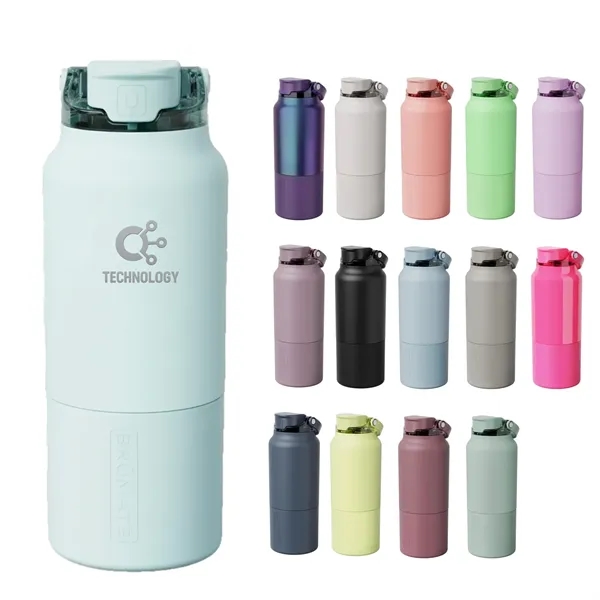 35 oz insulated tumbler with leakproof lid, metal straw, and silicone... from ASI 72657 Active Life Promo / Apres Ski Active Life
