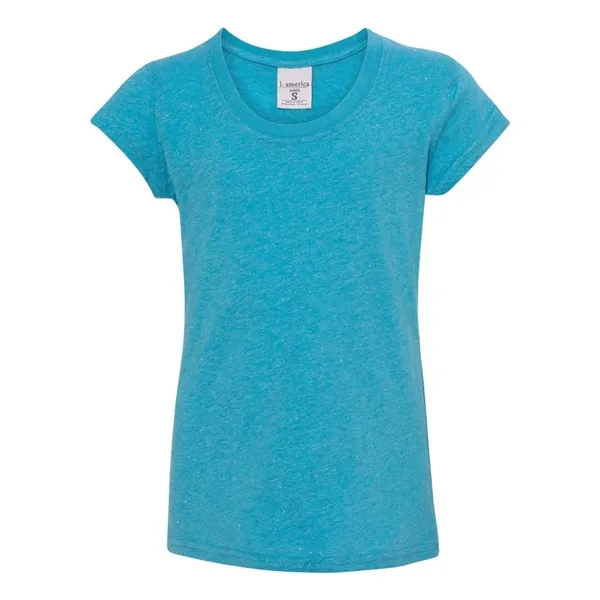 Youth Glitter T-Shirt.... from ASI 84358 S&S Activewear