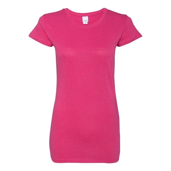 Women's glitter t-shirt. Blank.... from ASI 84358 S&S Activewear