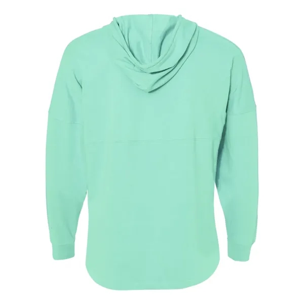 Long-sleeve t-shirt with jersey hood and matching draw cord.... from ASI 84358 S&S Activewear