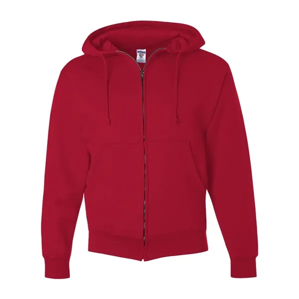 Adult full zip hooded sweatshirt with 1x1 rib cuffs, waistband with... from ASI 84358 S&S Activewear