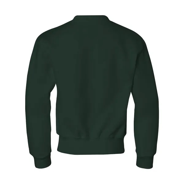 Youth 8.0 oz. 50% polyester/50% cotton crew neck sweatshirt. Blank product.... from ASI 84358 S&S Activewear