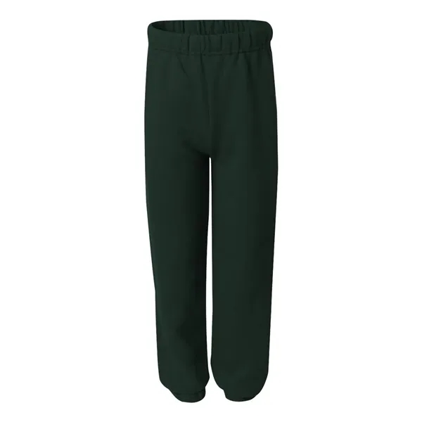 Youth, 8.0 oz. 50% cotton/50% polyester sweatpants. Blank product.... from ASI 84358 S&S Activewear