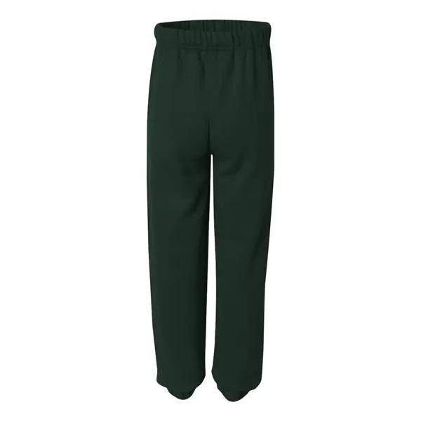 Youth, 8.0 oz. 50% cotton/50% polyester sweatpants. Blank product.... from ASI 84358 S&S Activewear