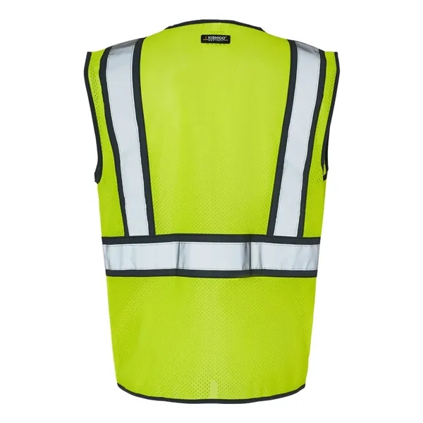 Kishigo Standard Contrast Vest... from ASI 84358 S&S Activewear