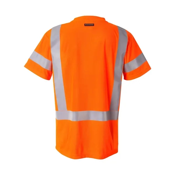 Short sleeve t-shirt with left chest pocket. Blank product.... from ASI 84358 S&S Activewear