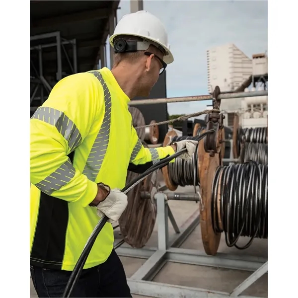 Premium Black Series® Long Sleeve T-Shirt... from ASI 84358 S&S Activewear