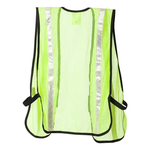 Brightly colored mesh vest with colored taping. Blank product.... from ASI 84358 S&S Activewear