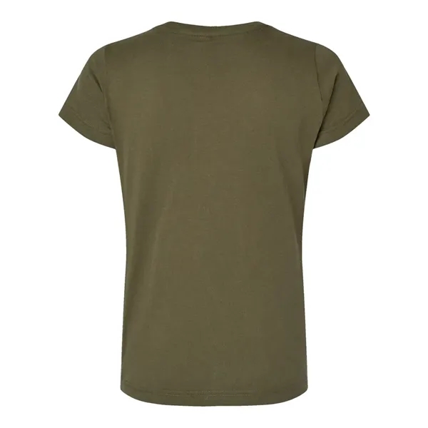 Women's fine jersey longer length T-shirt. Blank product.... from ASI 84358 S&S Activewear