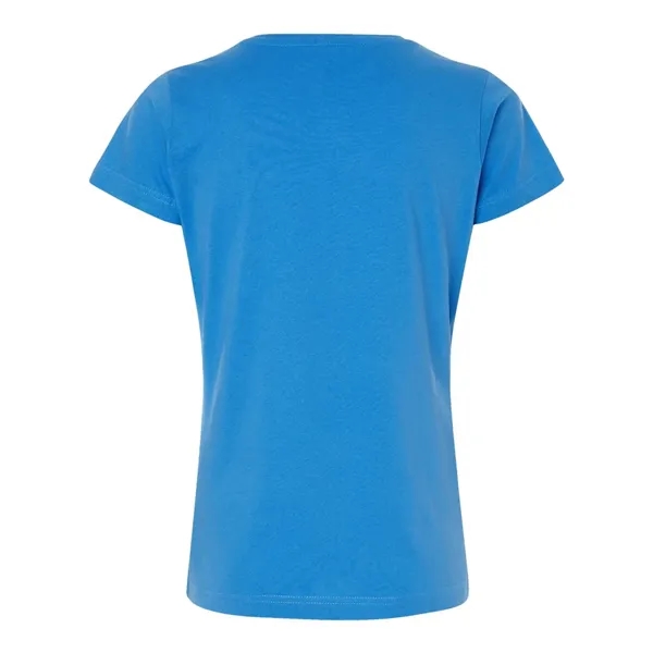 Women's fine jersey longer length T-shirt. Blank product.... from ASI 84358 S&S Activewear