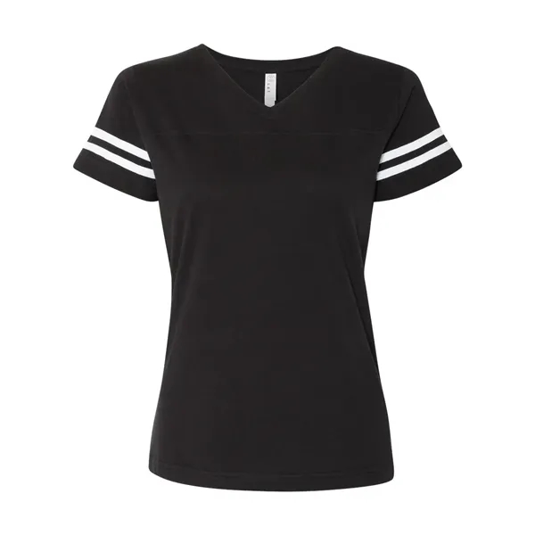 LAT Women's Vintage Football T-Shirt, blank.... from ASI 84358 S&S Activewear