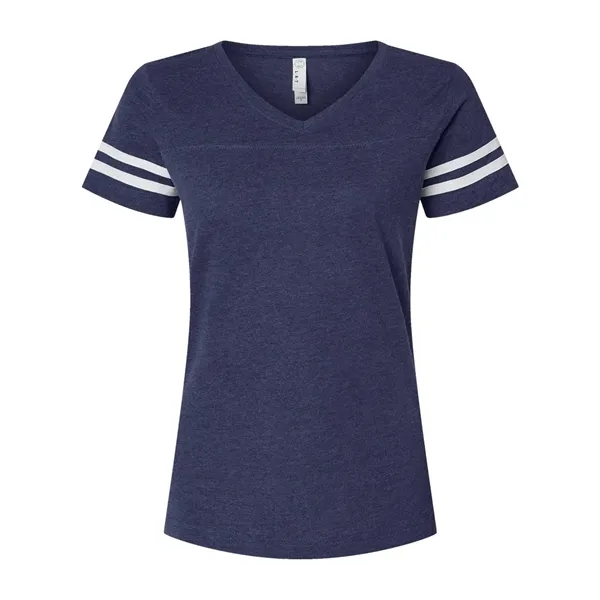LAT Women's Vintage Football T-Shirt, blank.... from ASI 84358 S&S Activewear