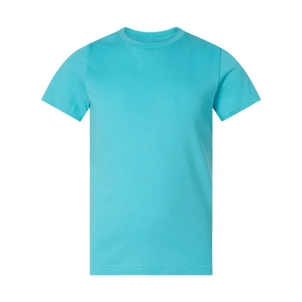 Soft form fitting fine jersey youth T-shirt. Blank product.... from ASI 84358 S&S Activewear