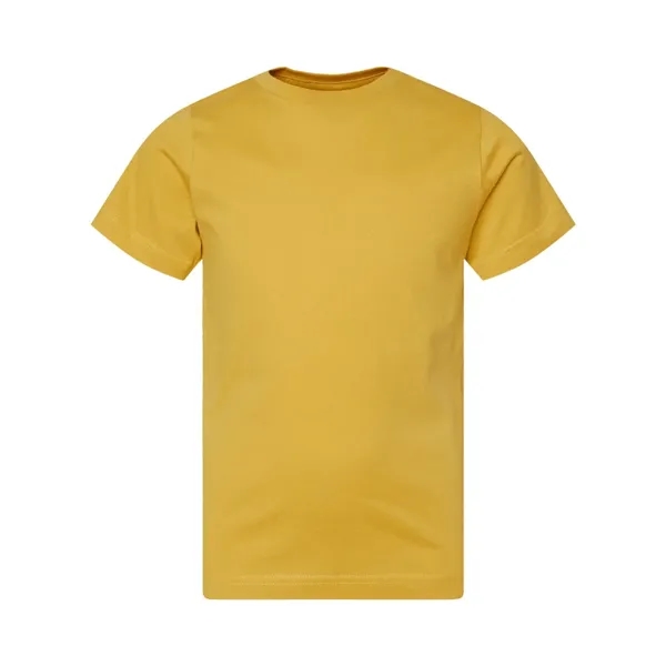 Soft form fitting fine jersey youth T-shirt. Blank product.... from ASI 84358 S&S Activewear