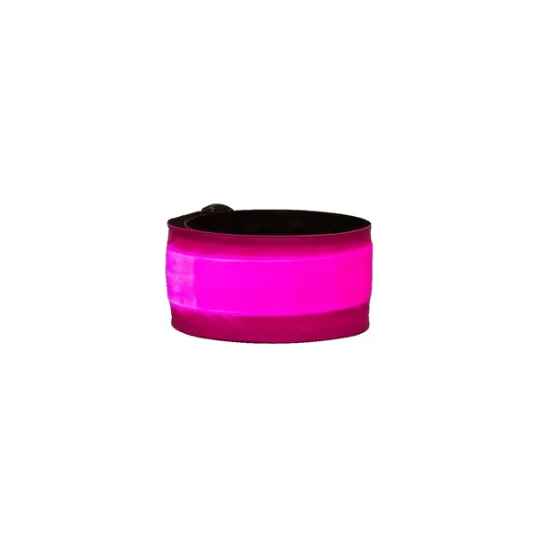LED Light up tube slap wristband plus 1 silkscreen imprint on... from ASI 37218 Athena Promo (tm)