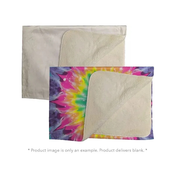 Liberty Bags Sublimation Micro Mink Sherpa Plush Blanket... from ASI 84358 S&S Activewear