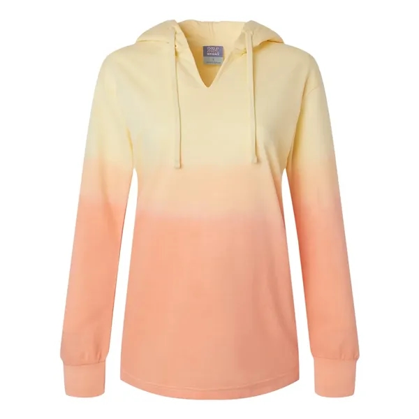 MV Sport Women's French Terry Ombre Hooded Sweatshirt... from ASI 84358 S&S Activewear