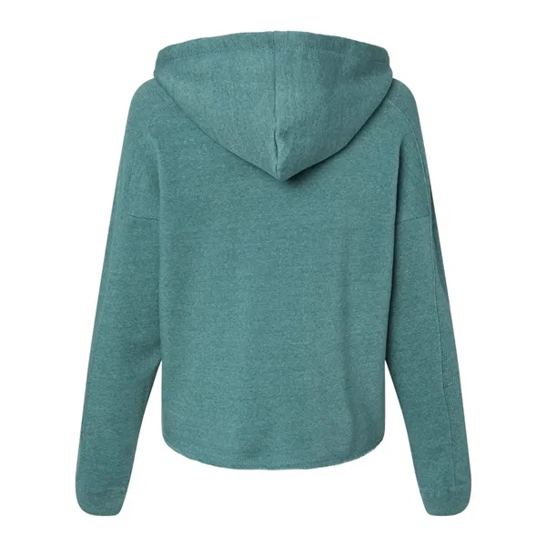 MV Sport Women's Angel Fleece Crop Hooded Sweatshirt... from ASI 84358 S&S Activewear