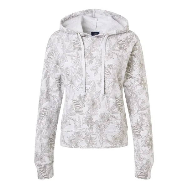 MV Sport Women's Maddie Floral Print Hooded Sweatshirt... from ASI 84358 S&S Activewear