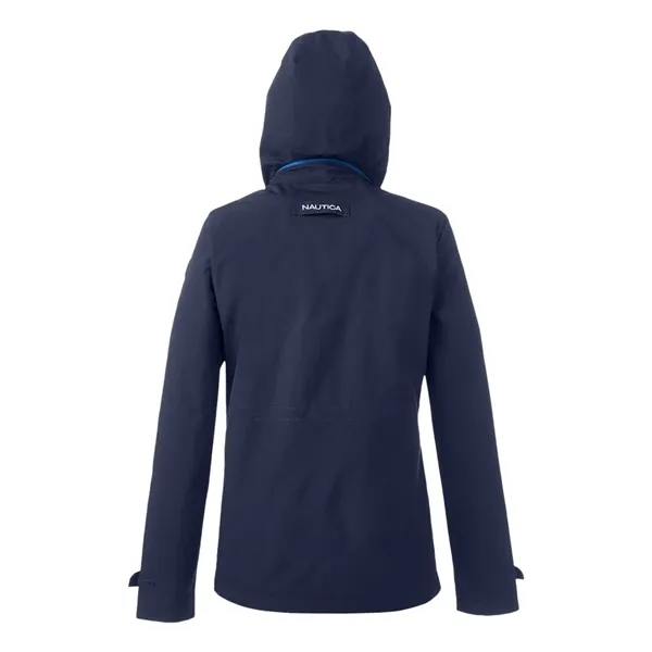 Nautica Women's Voyage Hooded Rain Jacket... from ASI 84358 S&S Activewear