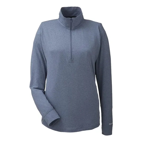 Nautica Women's Saltwater Quarter-Zip Pullover... from ASI 84358 S&S Activewear