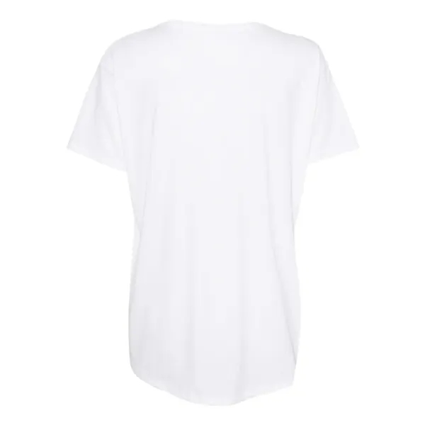 Women's lightweight flow tee with a relaxed crew neckline, side seams,... from ASI 84358 S&S Activewear