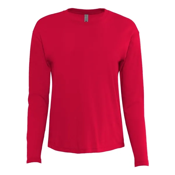Next Level Women's Cotton Relaxed Long Sleeve T-Shirt... from ASI 84358 S&S Activewear