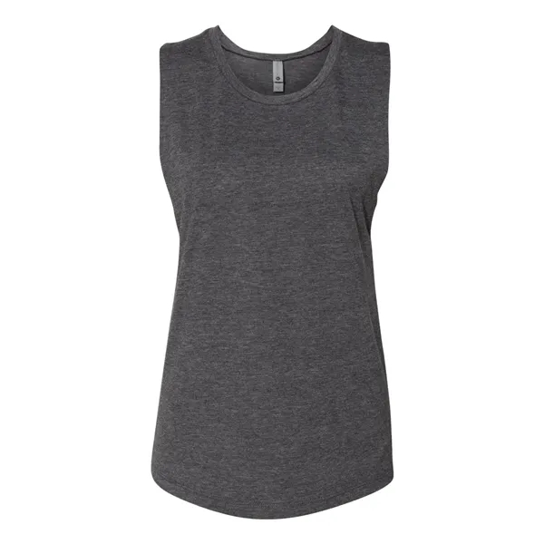 Women's tank top made from poly-cotton; features hemmed, oversized armholes, baby... from ASI 84358 S&S Activewear