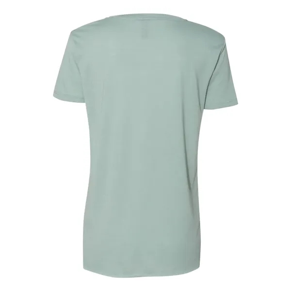 Women's relaxed fit poly-cotton blended t-shirt with scoop neckline, baby rib,... from ASI 84358 S&S Activewear
