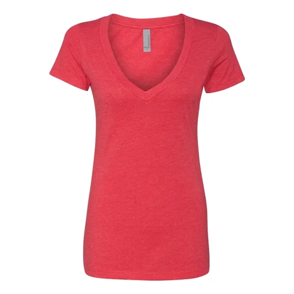 Women's CVC Deep V-Neck T-Shirt, blank.... from ASI 84358 S&S Activewear