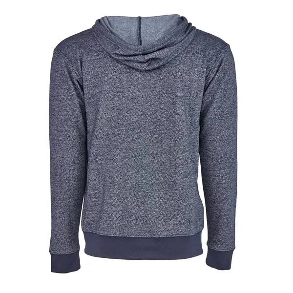 Denim fleece hooded zip available in six colors with a YKK... from ASI 84358 S&S Activewear