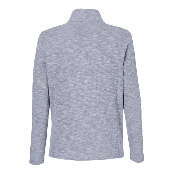 North End Women's Eclipse Jacquard Quarter-Zip Pullover... from ASI 84358 S&S Activewear