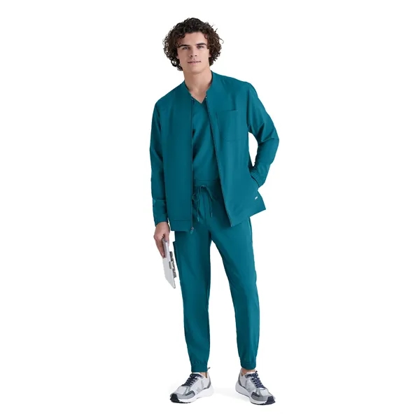 Grey's Anatomy Evolve 3 Pocket Banded Collar Warm Up... from ASI 86018 Scrub Authority