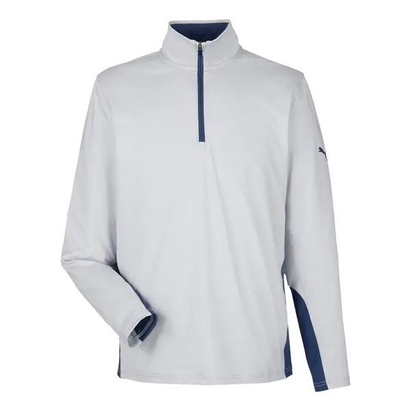 Puma Golf Mesa Stripe Quarter-Zip... from ASI 84358 S&S Activewear
