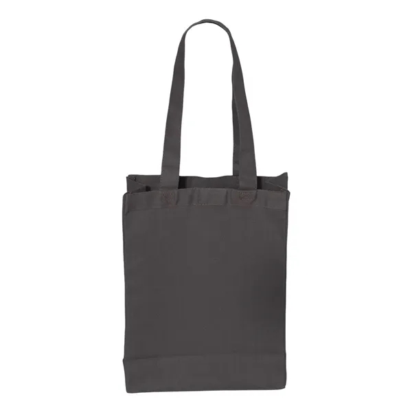 12L Canvas Gusset Shopping Tote... from ASI 84358 S&S Activewear